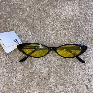 Forever 21 Yellow Lense Sunglasses
